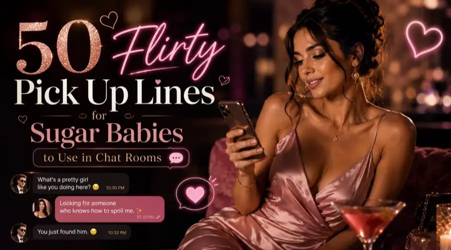 50 Flirty Pick Up Lines for Sugar Babies to Use in Chat Rooms